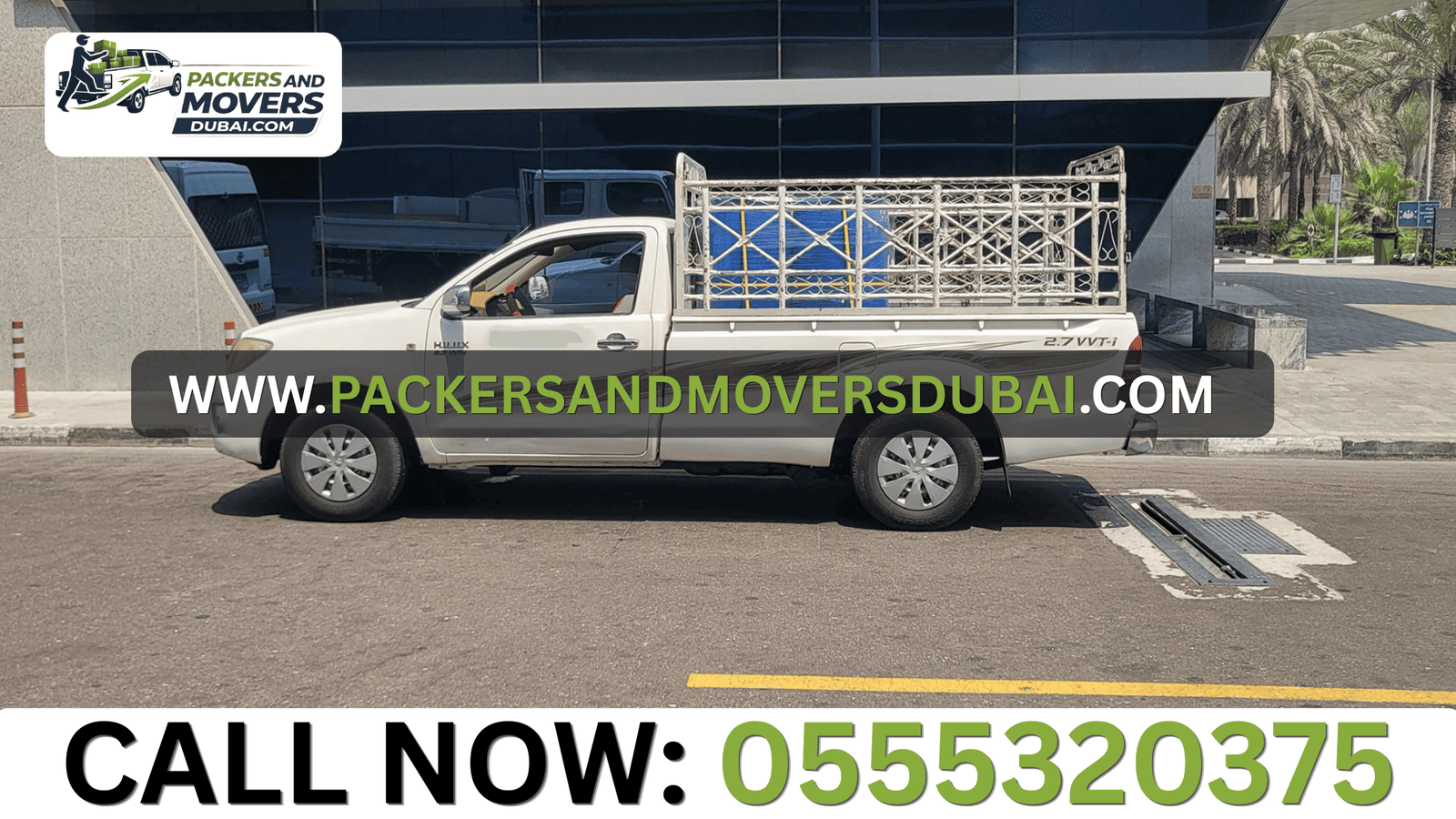 1 Ton Pickup for Rent Dic Dubai