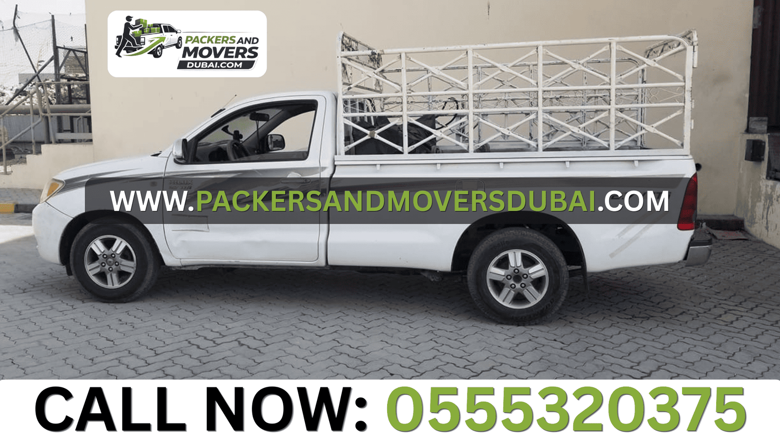 1 Ton Pickup for Rent Dubai South