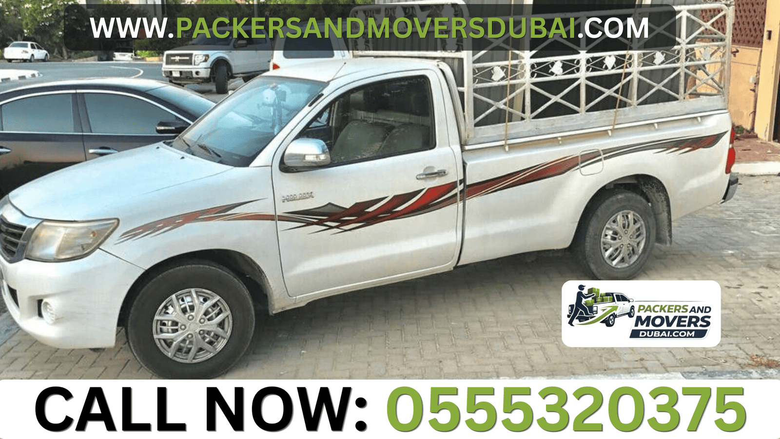 1 Ton Pickup for Rent in Al Qousis