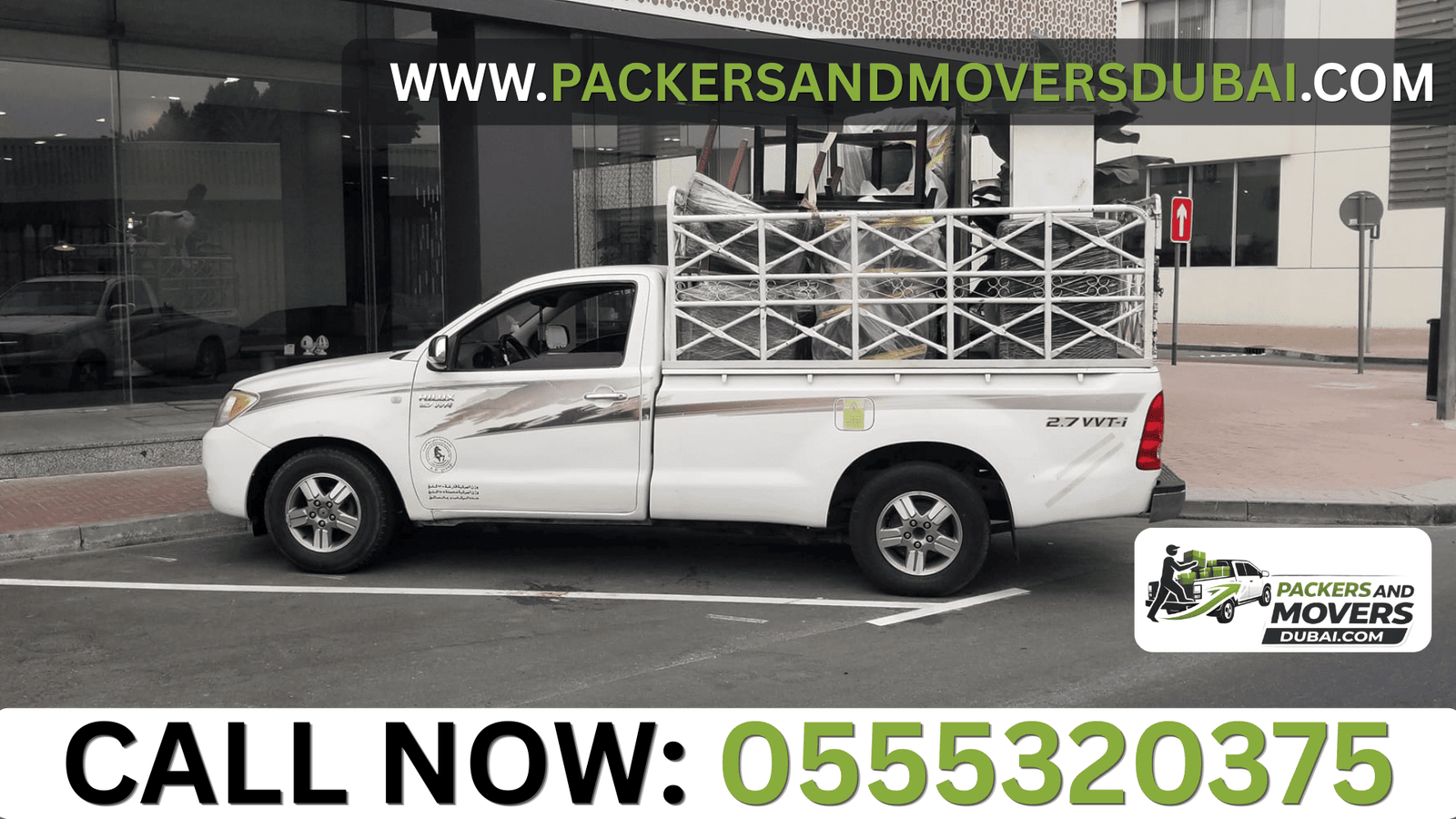 1 Ton Pickup for Rent in Al Qouz
