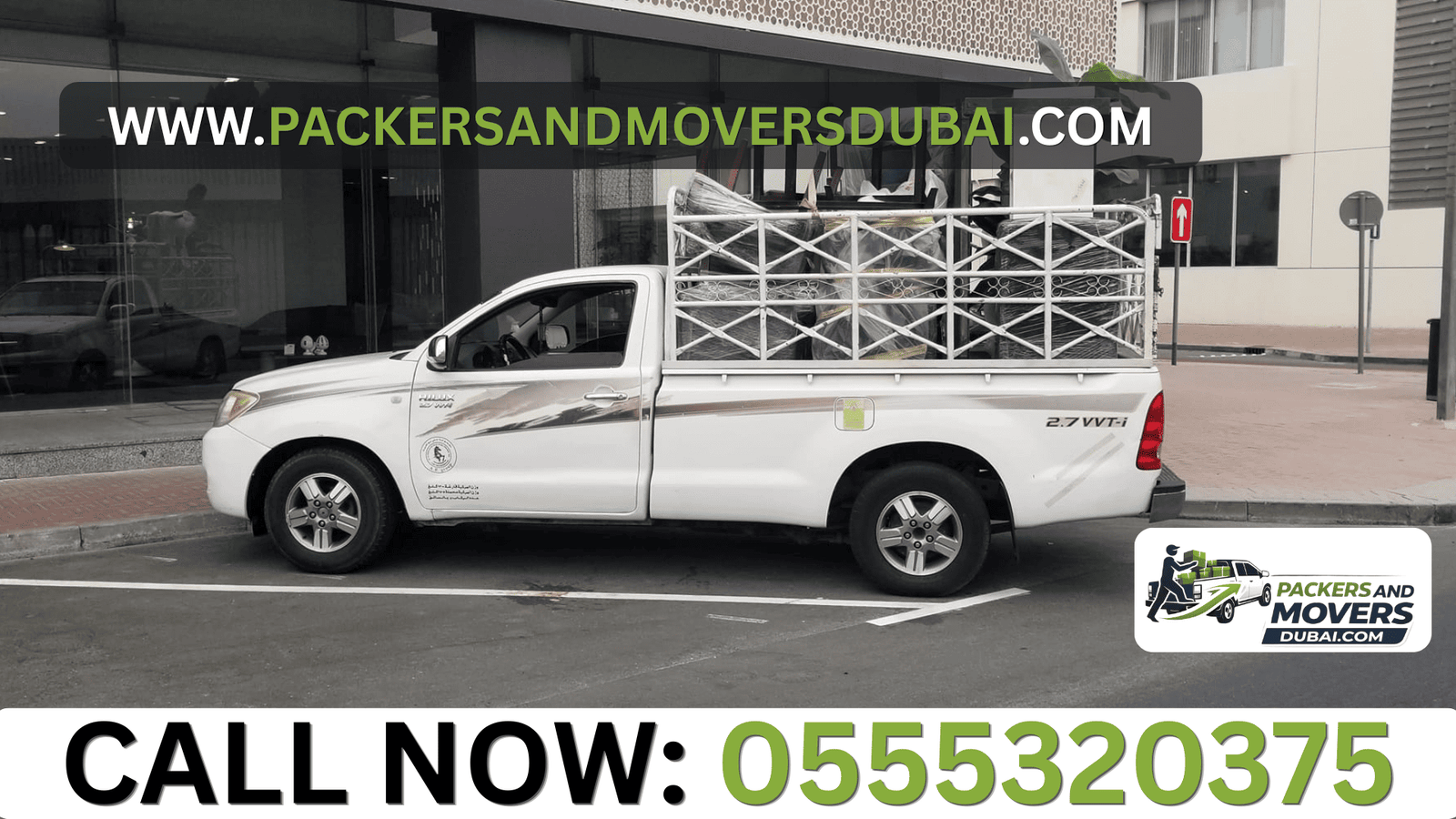 1 Ton Pickup for Rent in Al Qouz