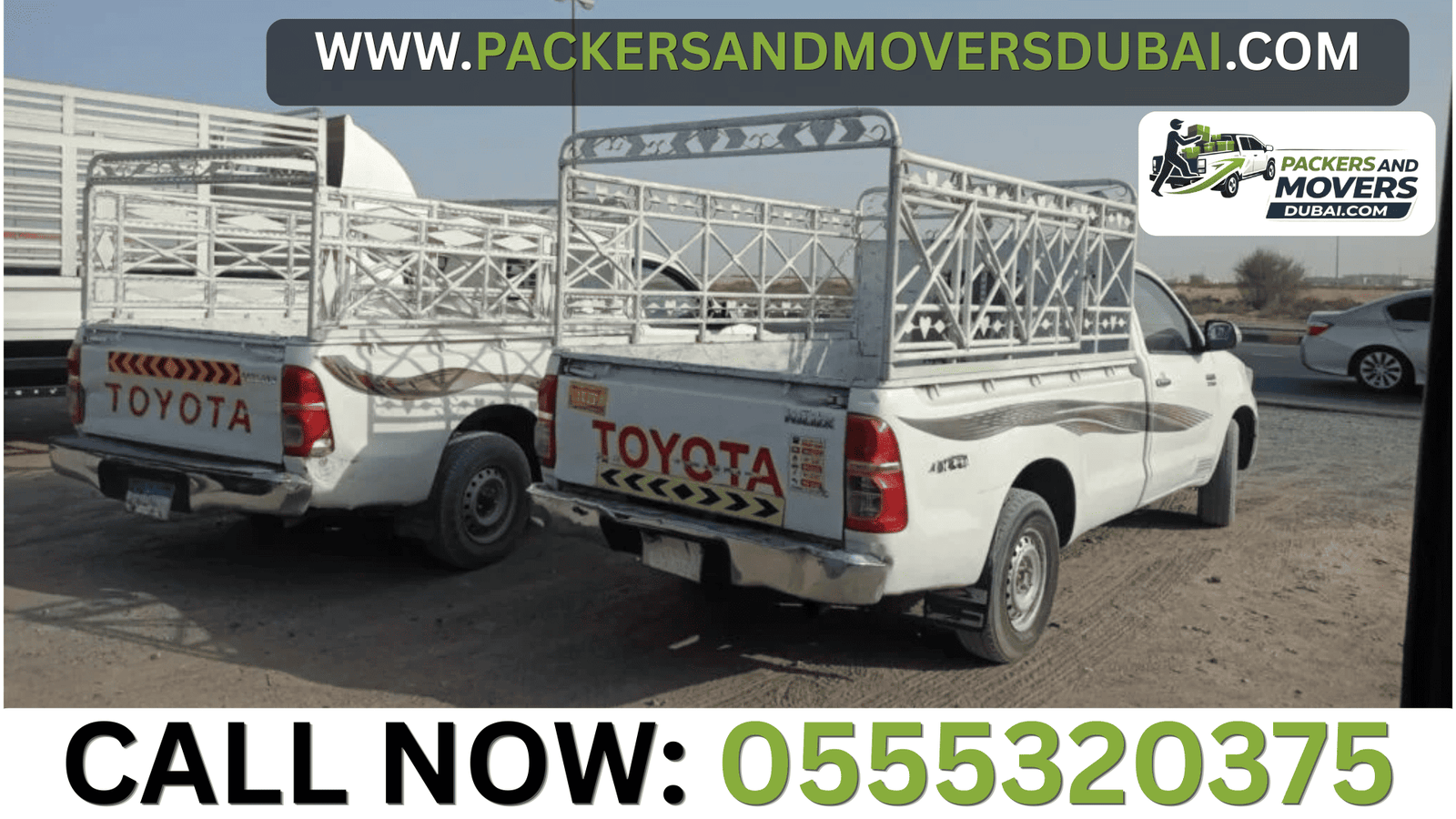1 Ton Pickup for Rent in UAE