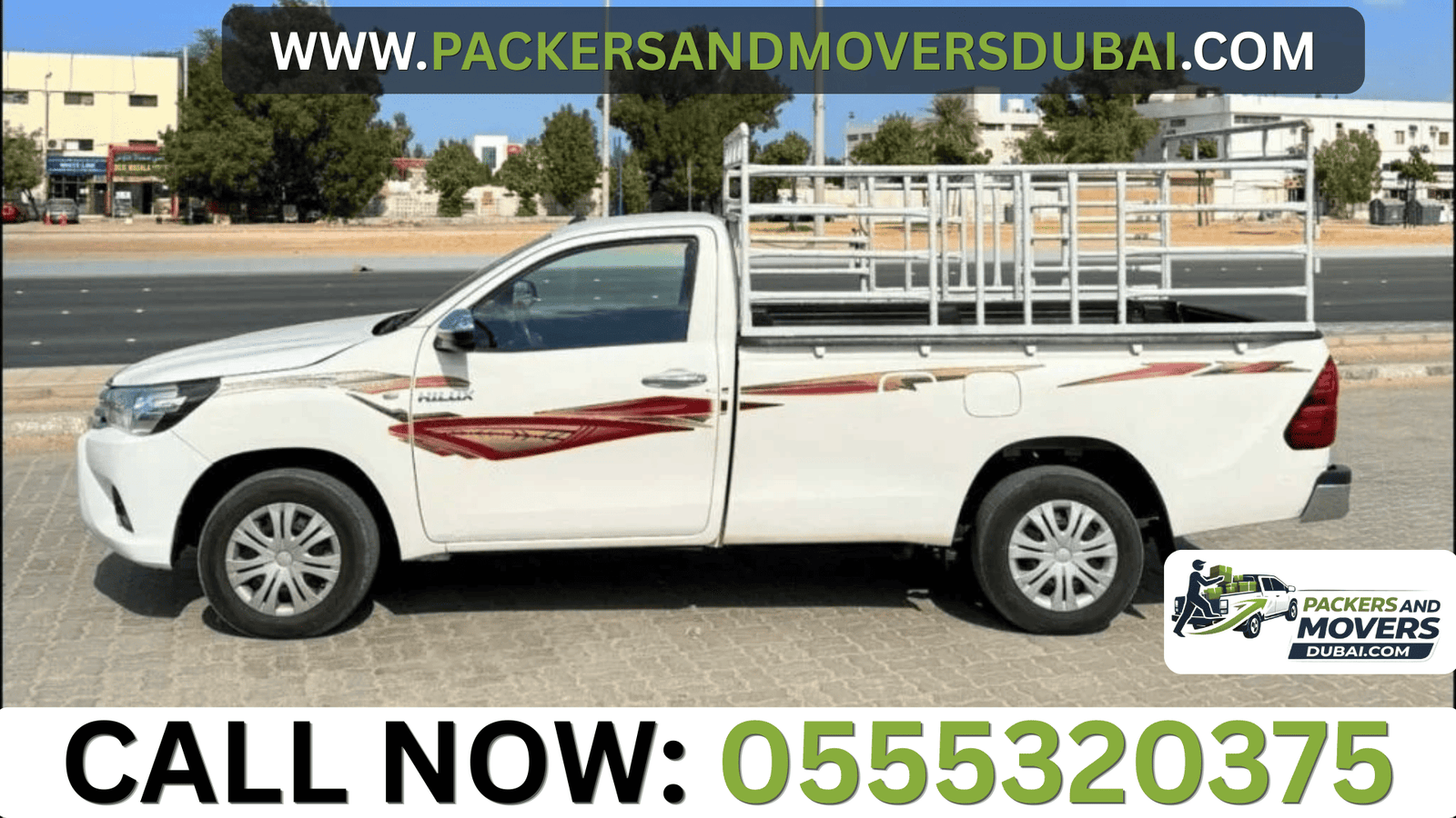 Best Pickup for Rent in Dubai, Cheap 1 Ton Pickup for Rent in Dubai