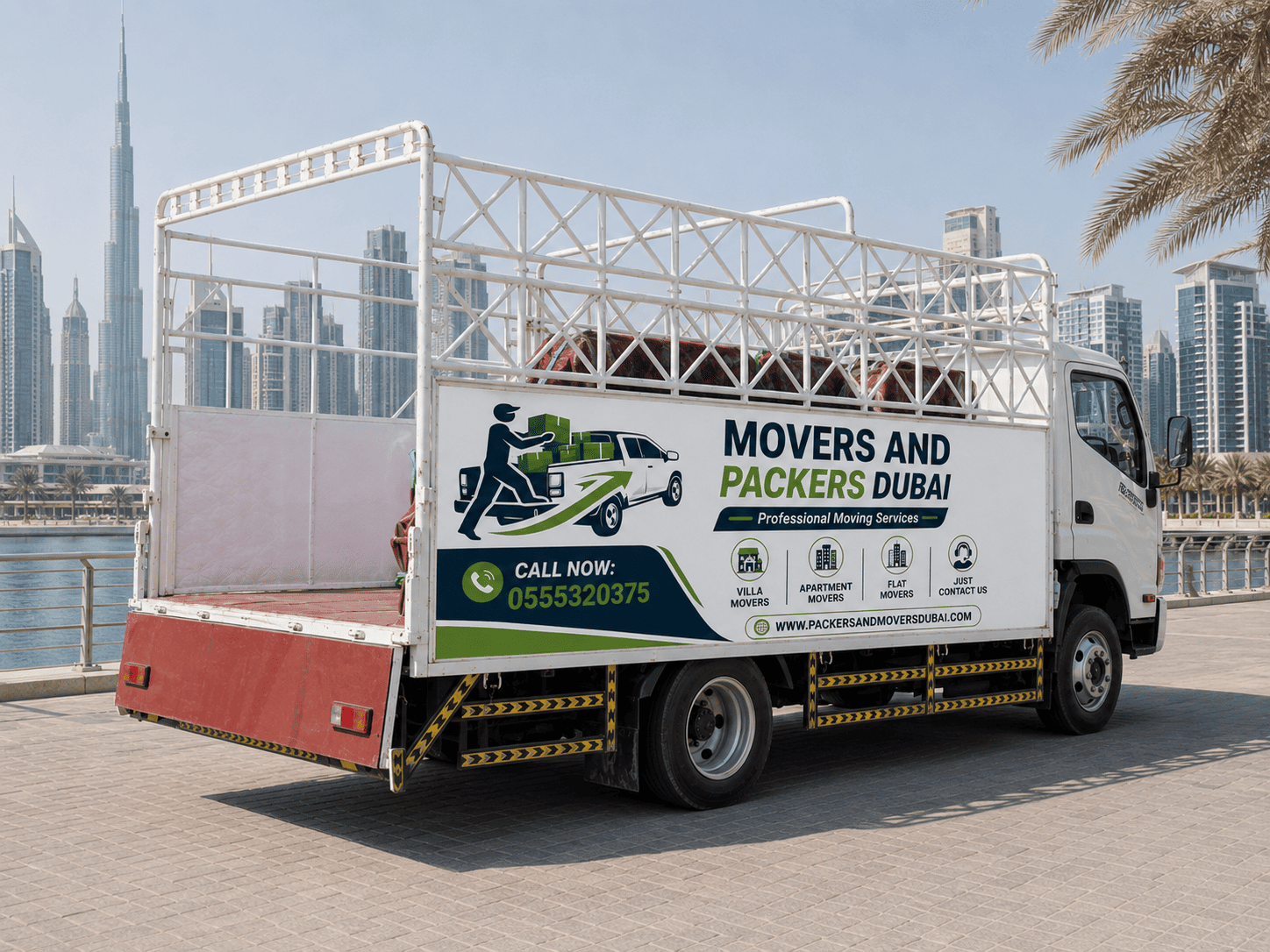 Movers and Packers in Arabian Ranches Dubai, 3 Ton Pickup for Rent in UAE