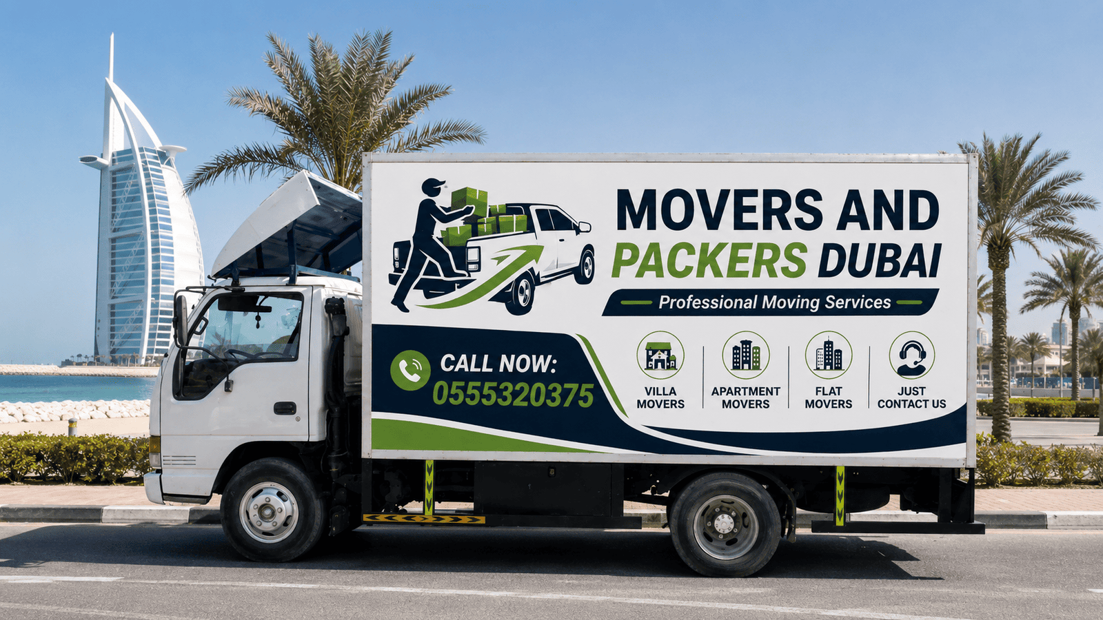 3 Ton Pickup for Rent in Dubai
