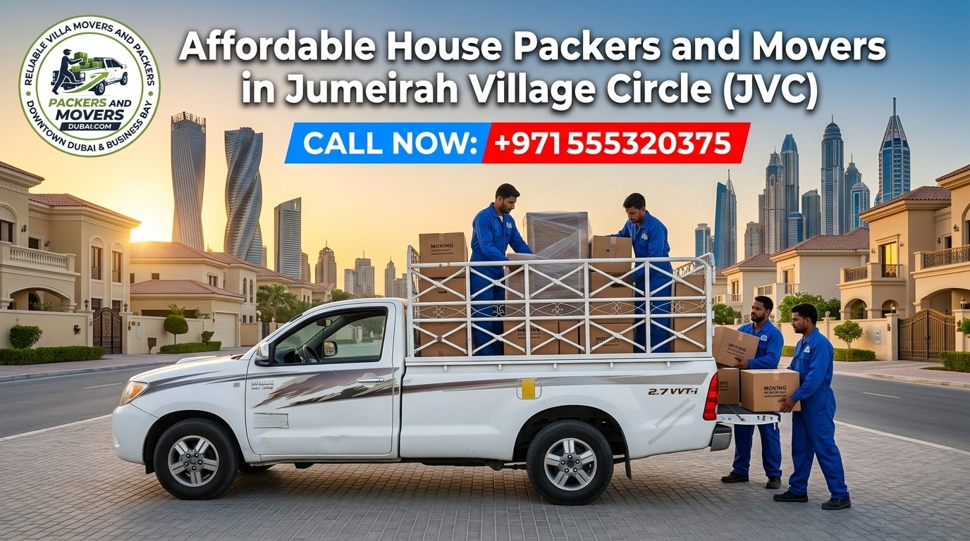 Affordable House Packers and Movers in Jumeirah Village Circle (JVC)