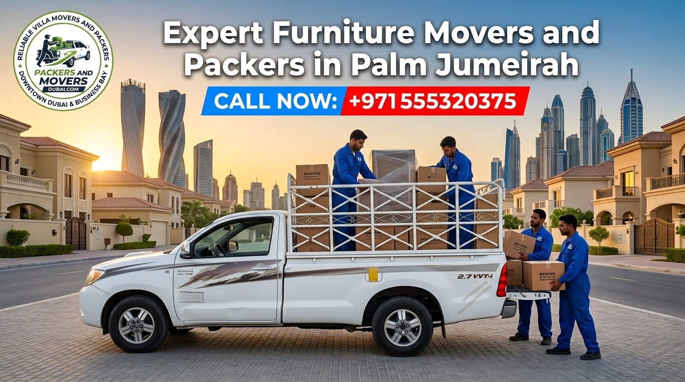 Expert Furniture Movers and Packers in Palm Jumeirah