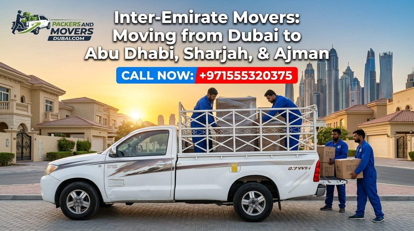 Inter-Emirate Movers: Moving from Dubai to Abu Dhabi, Sharjah, & Ajman