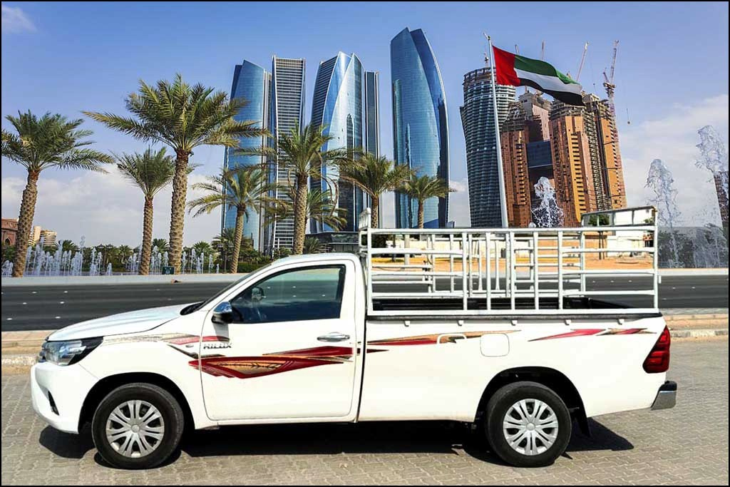 1 Ton Pickup for Rent in Dubai, PICKUP TRUCK RENTAL DUBAI