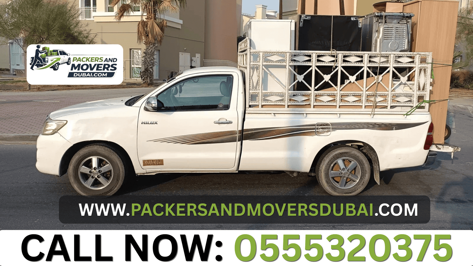 1 Ton Pickup for Rent in Al Qousis