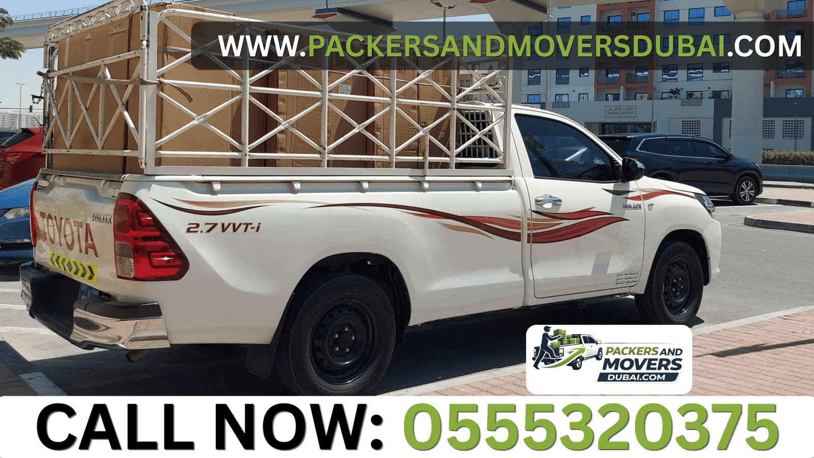 3 Ton Pickup for Rent in Dubai, 1 Ton Pickup for Rent in Al Qouz