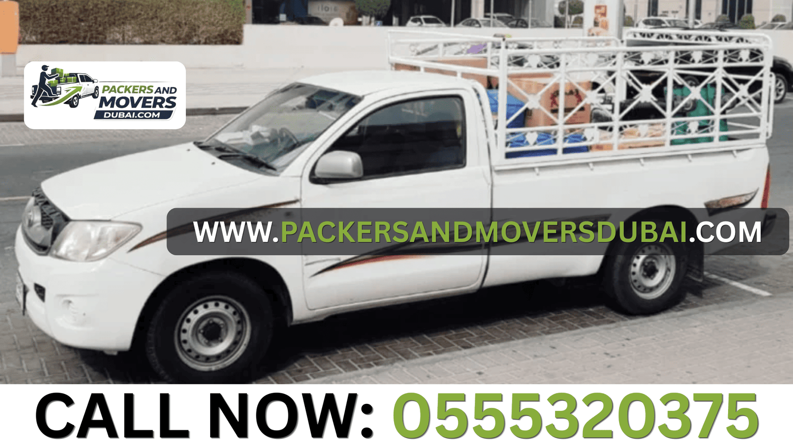 1 Ton Pickup for Rent in UAE