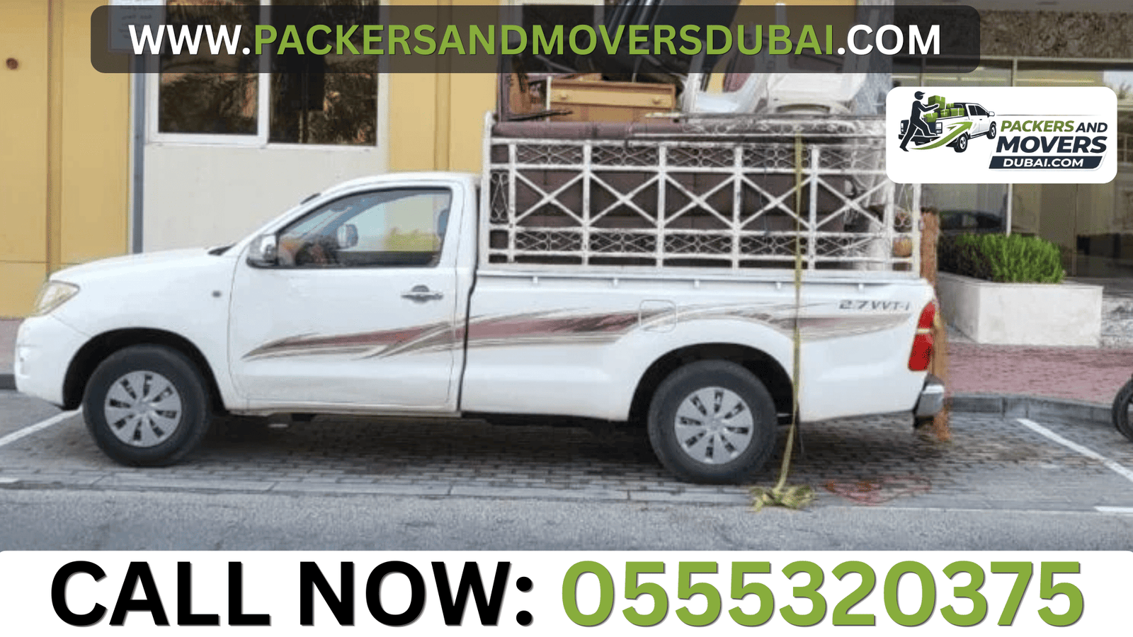 3 Ton Mitsubishi Pickup, 1 Ton Pickup for Rent in UAE